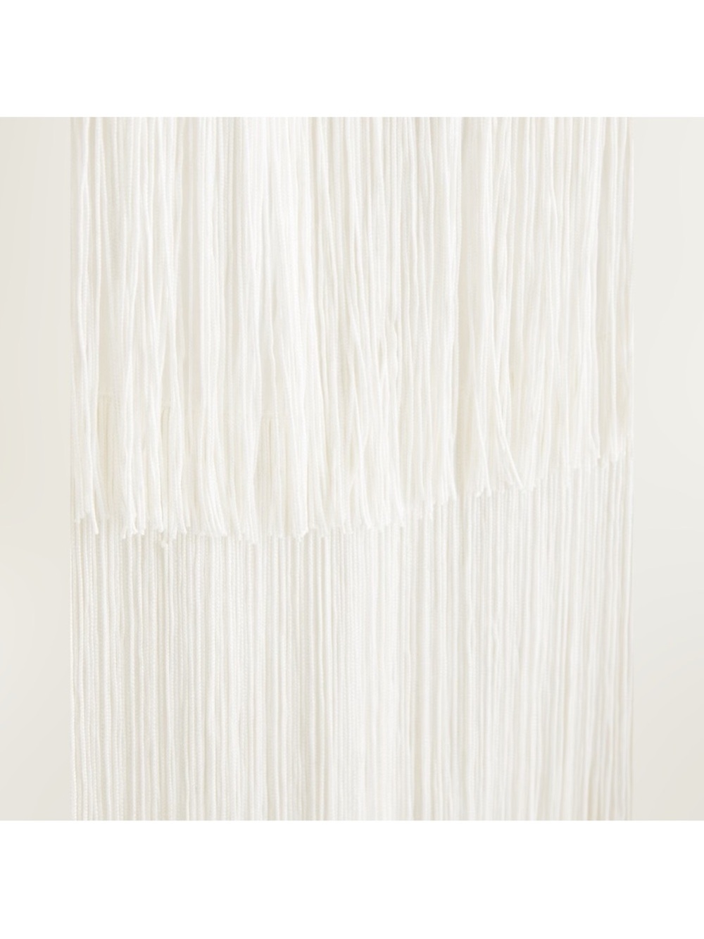 Abercrombie & Fitch Ivory Fringe Slip Dress - Picture 5 of 5